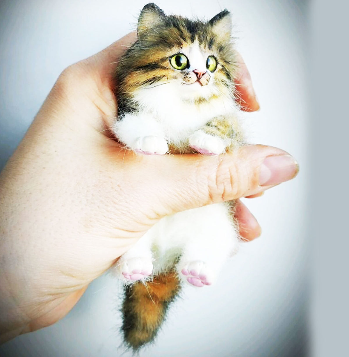 PLUSH Cat from Photos - Miniature Kitten