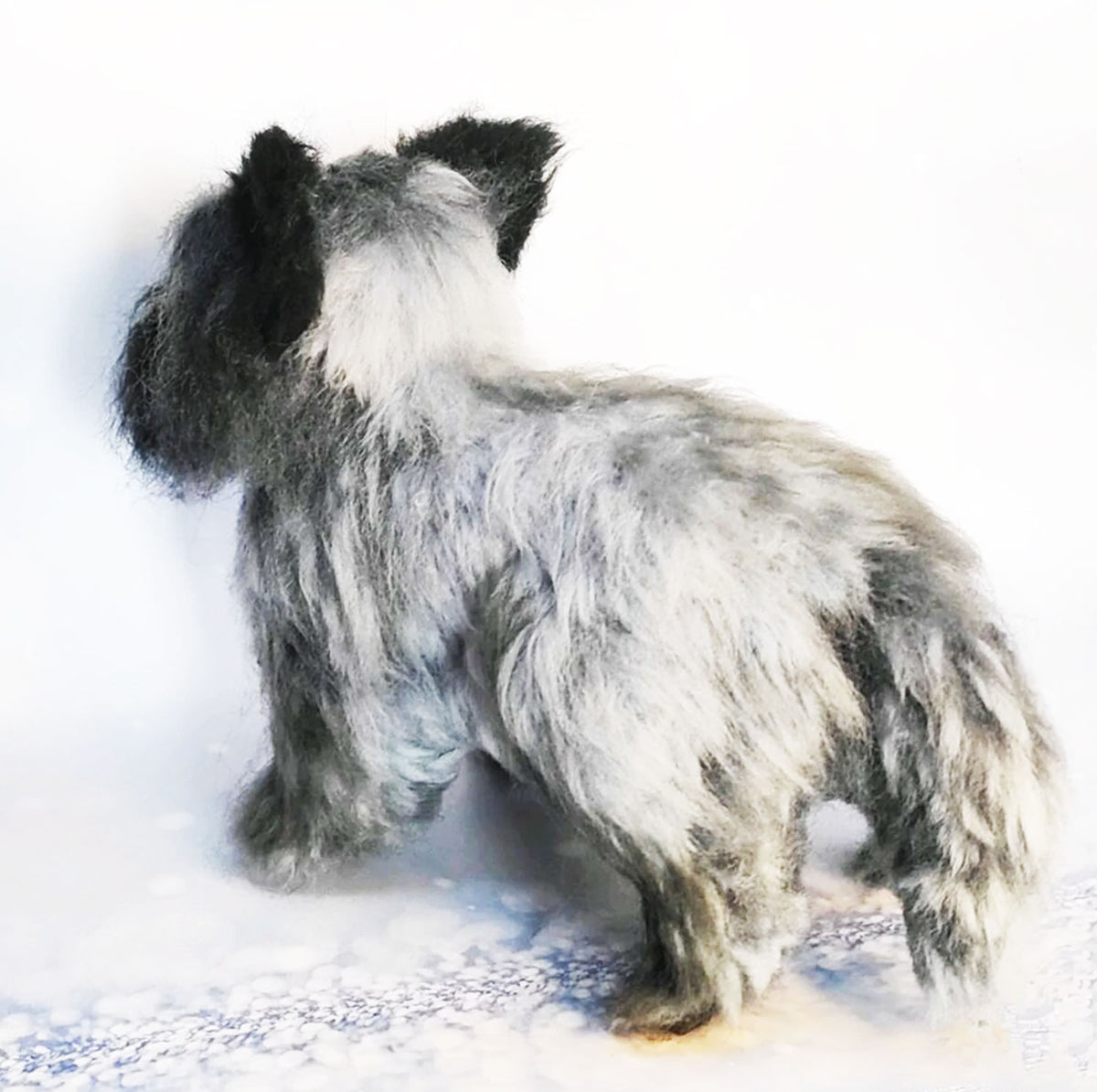 Felt Dog Statue from Photos - Cairn Terrier