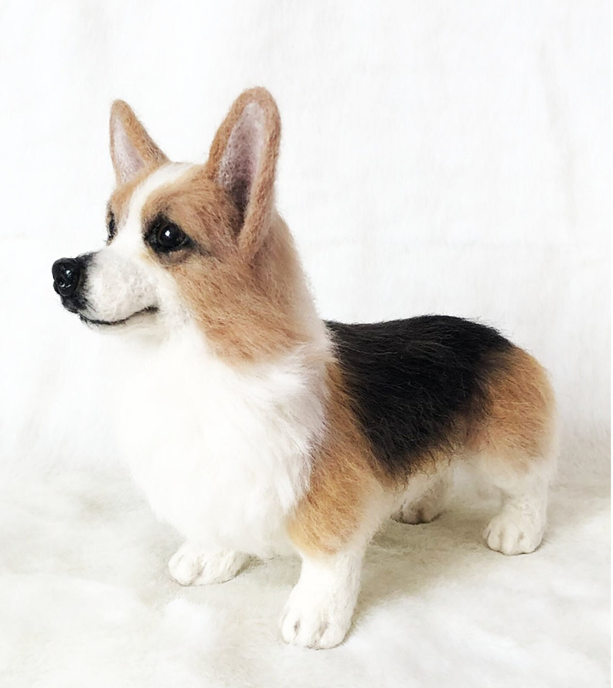 CUSTOM DOG from Photo, Felted Dog, Felt Toy Dog, Custom 3D Dog Statue, Pet Portrait, Dog Mom, Dog Sculpture, Dog Lovers Gift