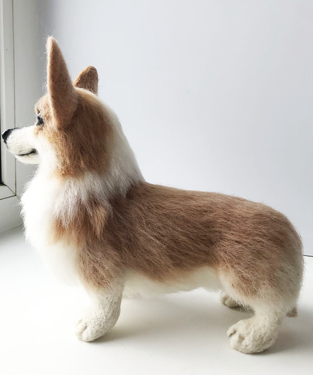 CUSTOM DOG from Photo, Felted Dog, Felt Toy Dog, Custom 3D Dog Statue, Pet Portrait, Dog Mom, Dog Sculpture, Dog Lovers Gift