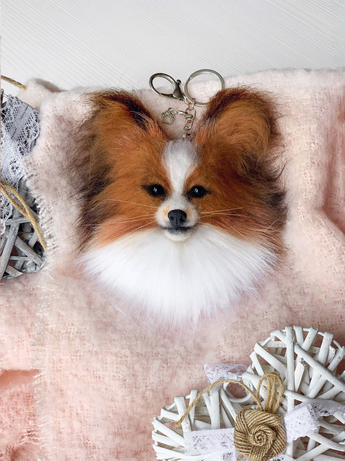 CUSTOM DOG KEY Chain Portrait from Photo, Dog Face Charm, Dog Portrait, Animal Mittens, Dog Face, Dog Lovers Gift, 3D Dog Portrait Chain